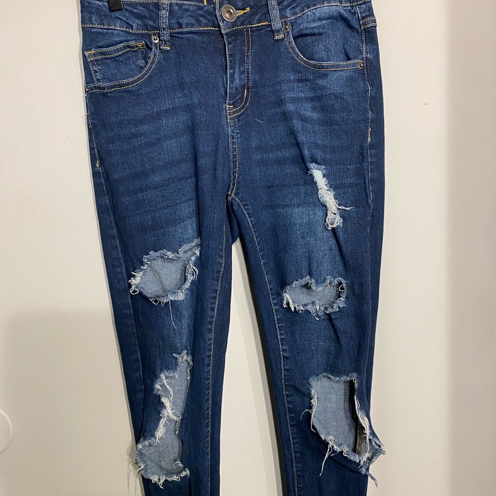 ripped jeans